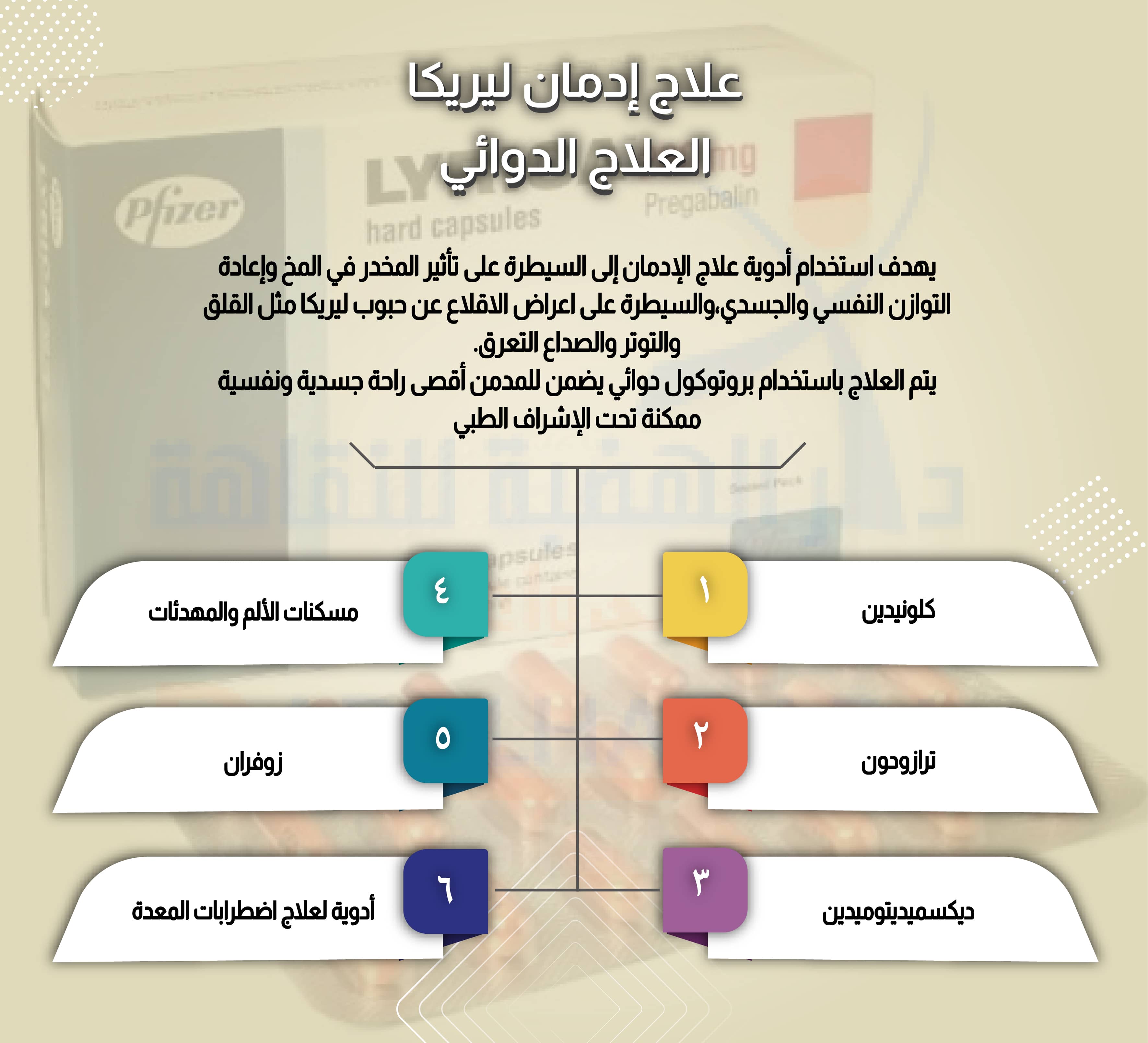 علاج إدمان ليريكا العلاج الدوائي